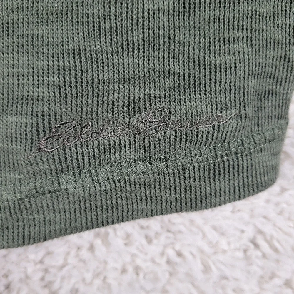 Eddie Bauer Double Knit Crew Mens XXL Forest Night Green NWT EB002261 Sweatshirt - Picture 11 of 14